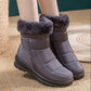 Groovywish Women Casual Fur Snow Boots Nonslip Zipper Orthopedic Shoes