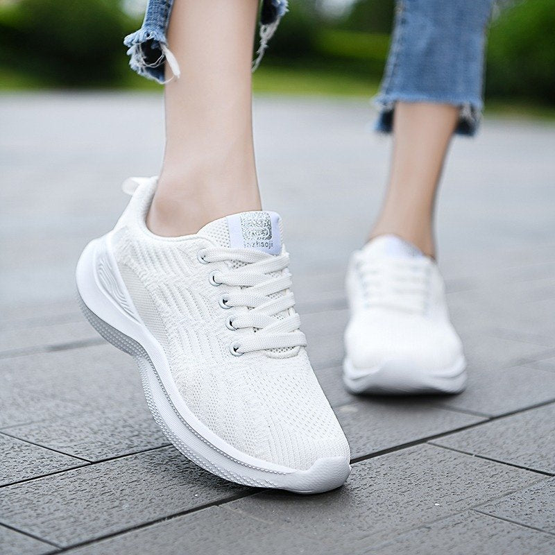 GroovyWish Women Orthopedic Shoes Elastic Mesh EVA Nonslip Summer 2023 Jogging Sneakers
