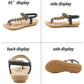 GRW Leisure Sandals For Women Back Strap Breathable Bohemian Flip-flops Walking Summer