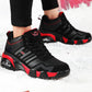 Groovywish Men Orthopedic Shoes Non-shock Sole Plush Winter Boots