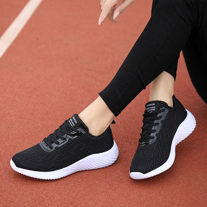 GroovyWish Women Orthopedic Shoes Skin-friendly Mesh Arch Support Casual Jogging Sneakers