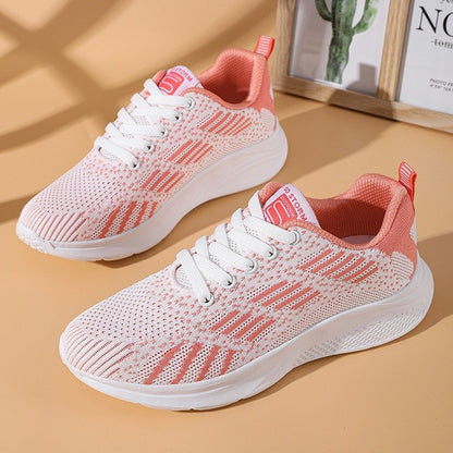 GroovyWish Women Orthopedic Shoes Elastic Mesh EVA Nonslip Summer 2023 Jogging Sneakers