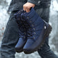 Groovywish Men Hiking Orthopedic Shoes Warm Snow Boots