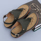 GroovyWish Women Walking Sandals Memory Cushion Sole Vintage Summer Flip-flops