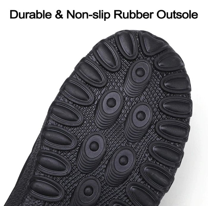Groovywish Fur Slippers For Men Waterproof Indoor And Outdoor Winter Slides