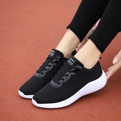 GroovyWish Women Orthopedic Shoes Skin-friendly Mesh Arch Support Casual Jogging Sneakers