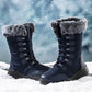 Groovywish Fur Orthopedic Shoes Mid-calf Snow Boots For Women