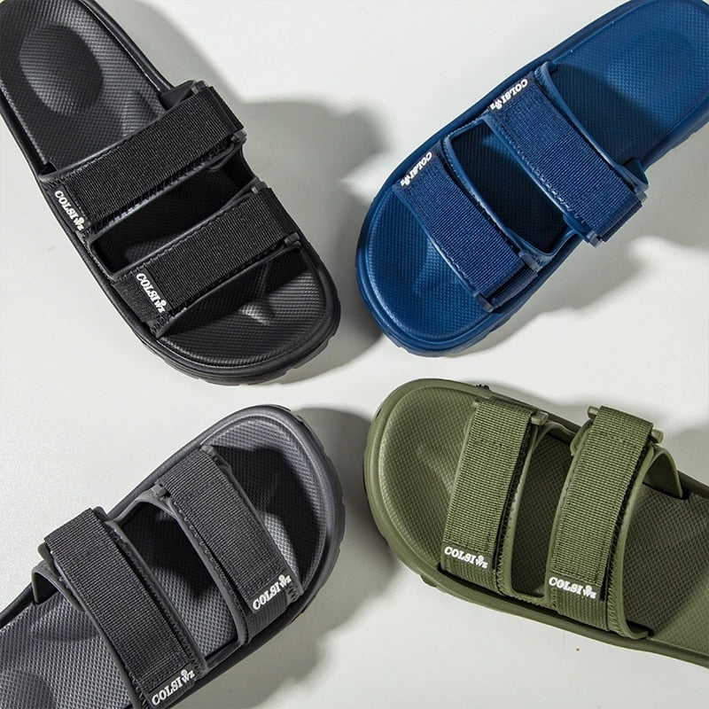 Groovywish Men Most Comfortable Flip-flops EVA Platform Orthopedic Sandals