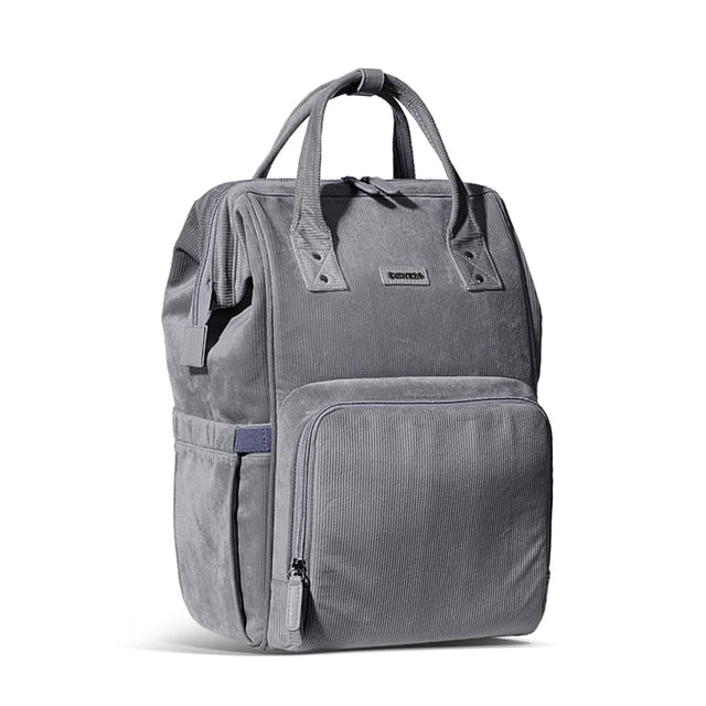 GroovyWish Diaper Bag For Mom Big Size Multi-pockets USB Port Stroller Backpack