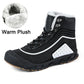 Groovywish Trendy Winter Boots For Men Waterproof Fur Orthopedic Shoes
