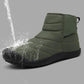 Groovywish Ankle Boots For Men Plush Casual Winter Orthopedic Shoes