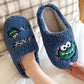 Groovywish Cute Fur Slippers For Women Nonslip Winter Home Slides