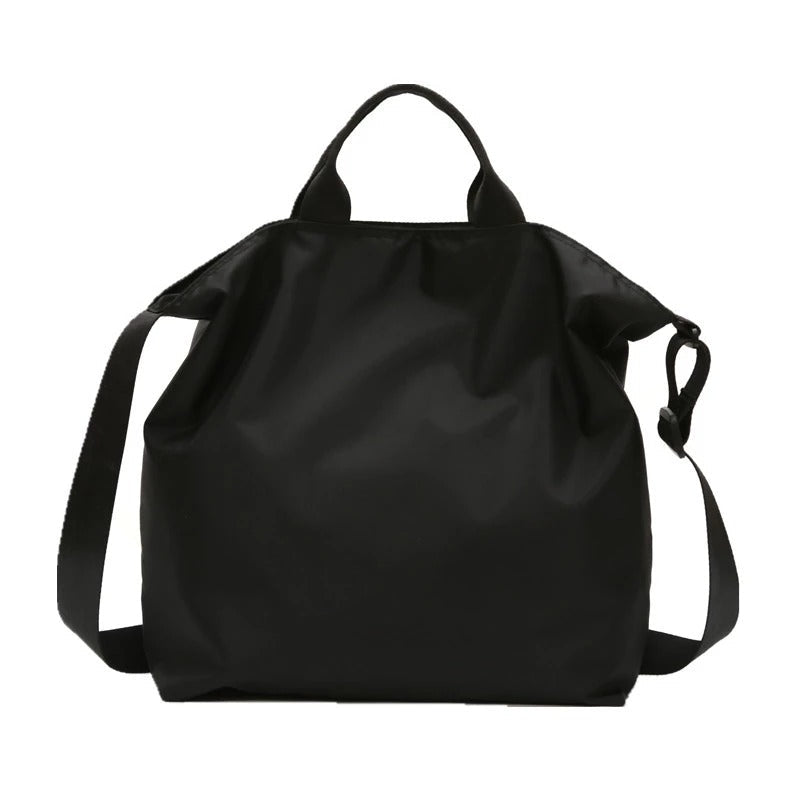GroovyWish Tote Bag Unisex Waterproof Side Buckle Big Size Shoulder Bag