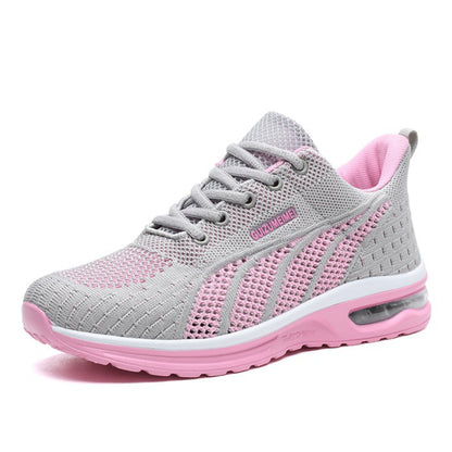 Groovywish Women Orthopedic Shoes Mesh Running Platform Sneakers