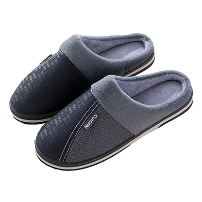 Groovywish Fur Slippers For Men Anti-slip Comfy Indoor Footwear