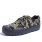 Groovywish Men Orthopedic Shoes Camouflage Canvas Sneakers