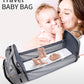 GroovyWish Diaper Bag Portable Crib Changing Table Sleeping Bag For Mommy