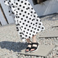 Groovywish Women Orthopedic Sandals Ankle Elastic Strap Durable Summer Footwear