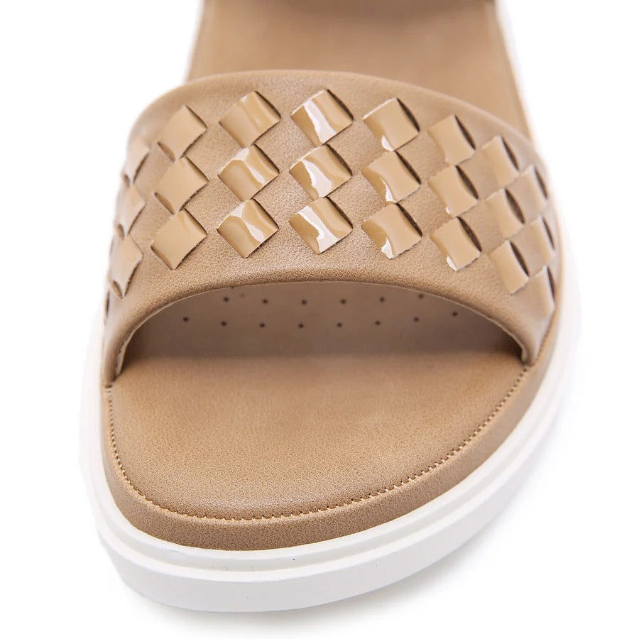 Groovywish Women Orthopedic Sandals Ankle Elastic Strap Durable Summer Footwear