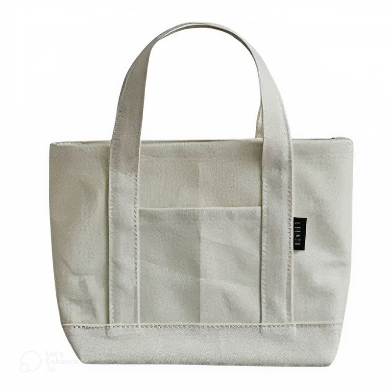 GroovyWish Tote Bag Eco Reusable Waterproof Casual Cotton Canvas Handbag For Women